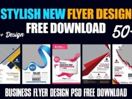 50+ Best Business Flyer Design PSD Free Download