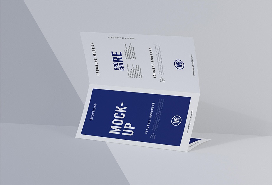 Bifold Brochure Mockup PSD Free Download