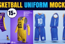 15+ Best Basketball uniform mock up Free Download Basketball uniform mock up free Download