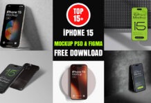15+ iPhone 15 Pro Mockup Free Download (PSD & Figma Included) 15+ iPhone 15 Pro Mockup Free Download (PSD & Figma Included)