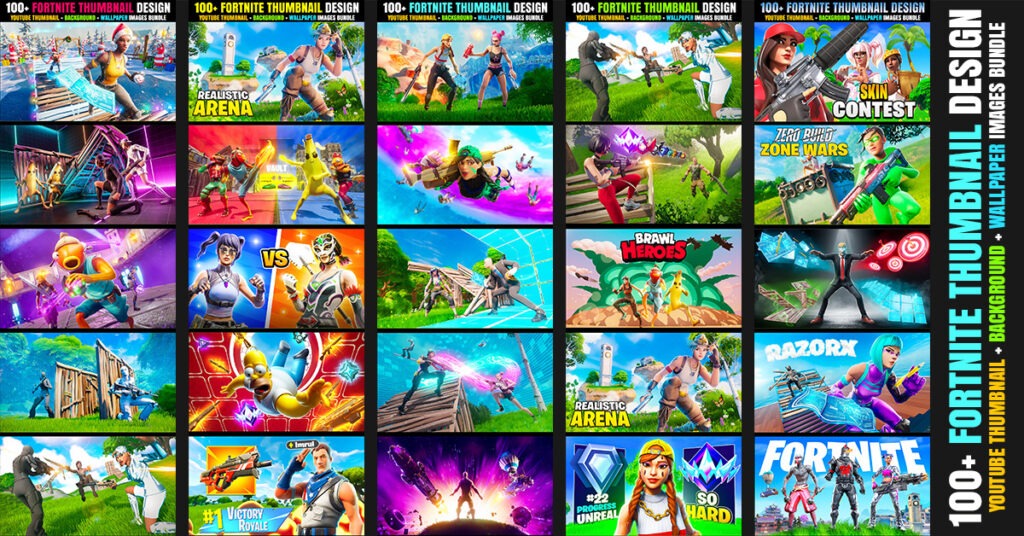 Fortnite Thumbnail Design Images Free Download