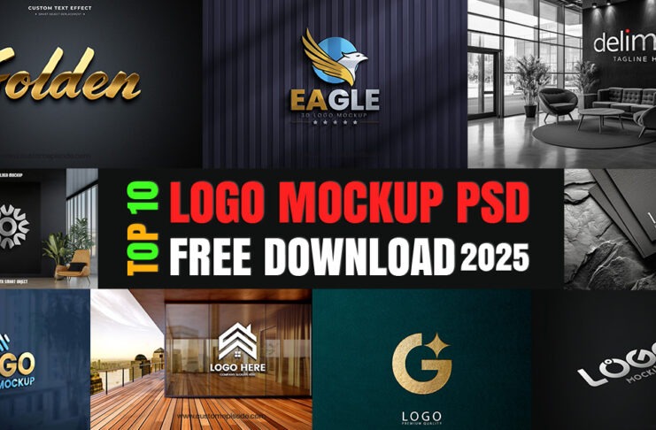 Best Logo mockup PSD Free Download
