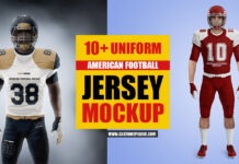 10+ American Football jersey Mockup Free Download 10+ American football jersey mockup Free Download