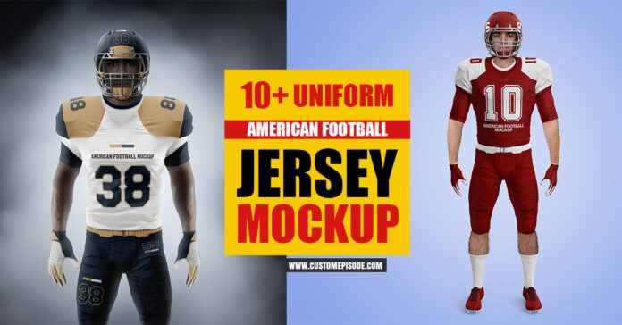 American football jersey mockup, 10+ American football jersey mockup Free Download