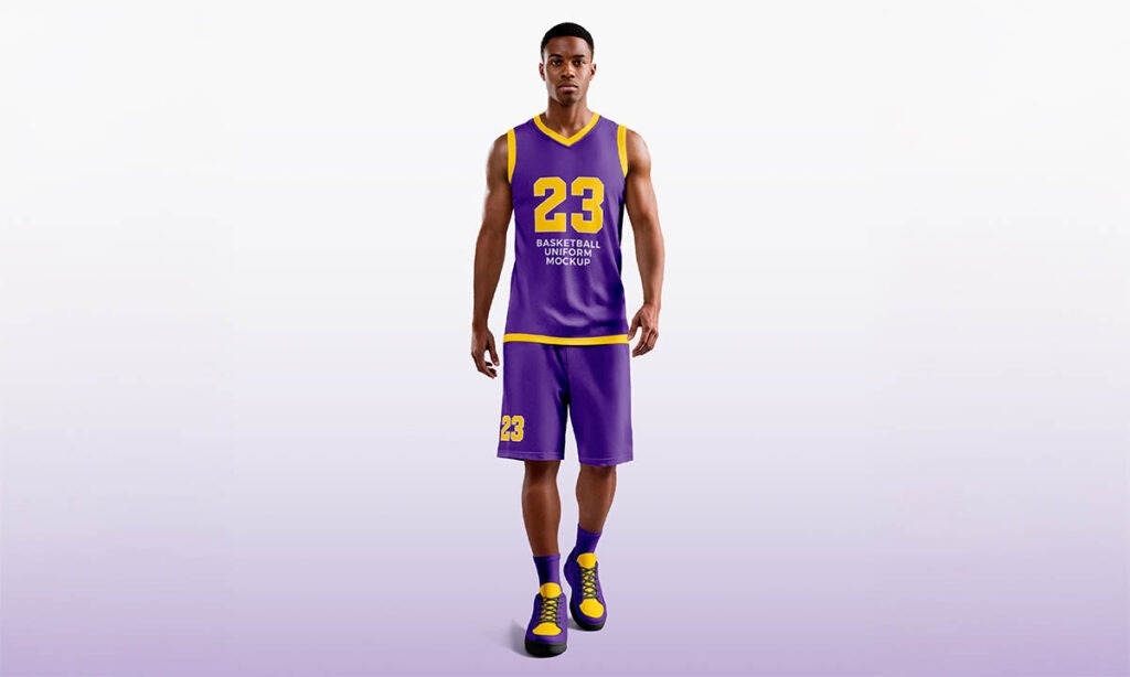 Realistic Jersey on Model (Male/Female)