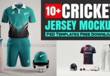 10+ Cricket jersey Mockup PSD Free Download 10+ Cricket jersey Mockup PSD Free Download