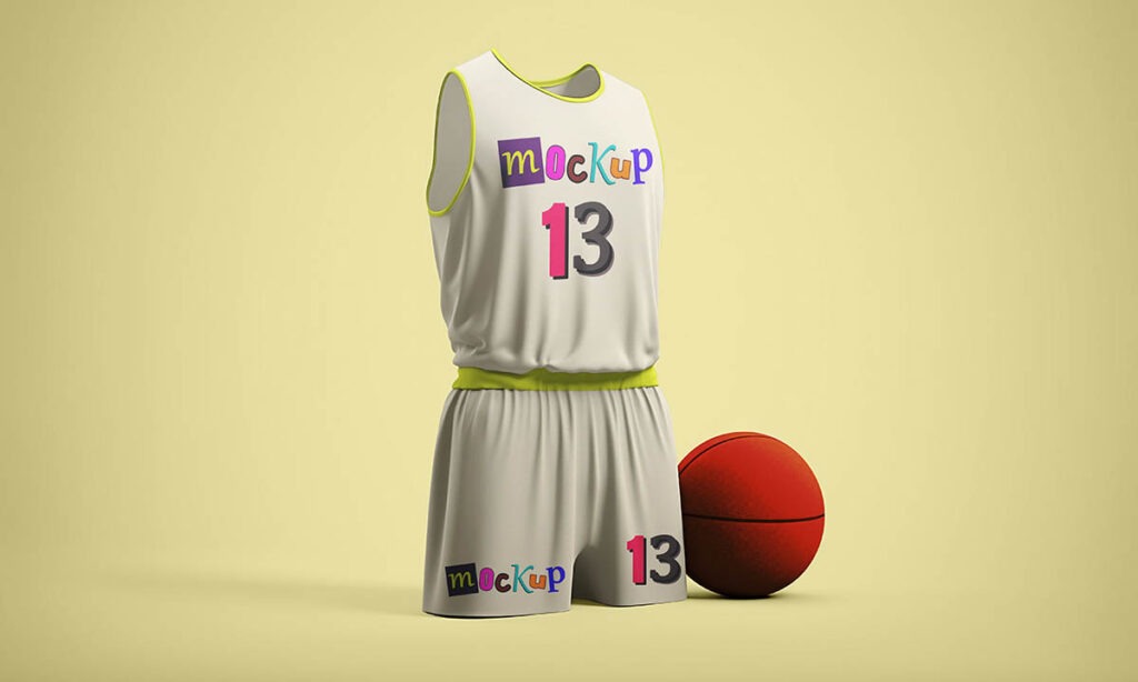Basketball jersey mockups PSD Free download