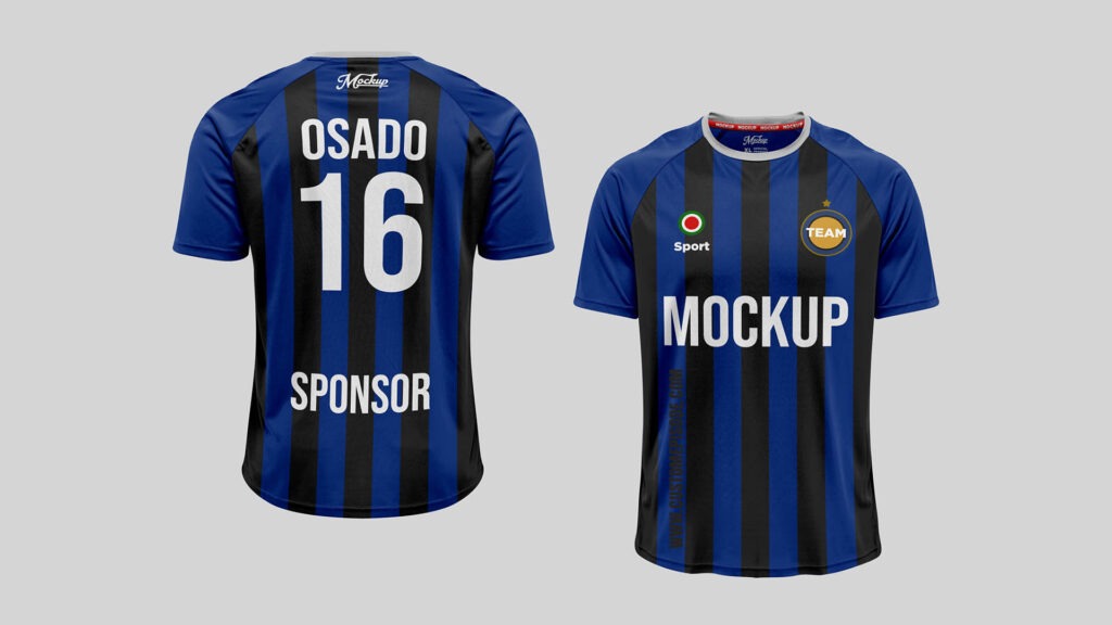 Minimal Jersey Mockup with Hanger